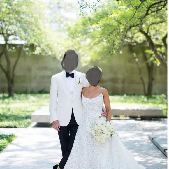 Reem Acra "Blooming Collection" 2024 Spring Size 10 - Picture 6 of 8